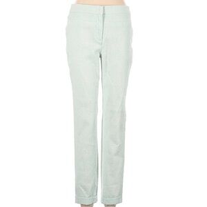 Attention slim fit mint green crepe chic pants 6